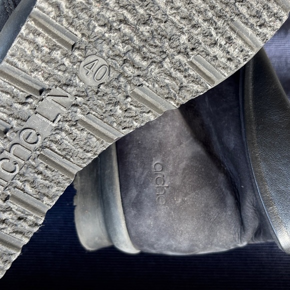 Arche Black Suede Leather Bootie 40 - Picture 3 of 6